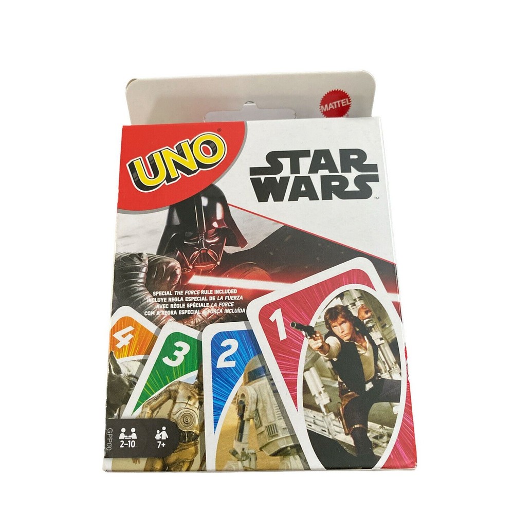 UNO Card Game ~ Star Wars Edition New Sealed